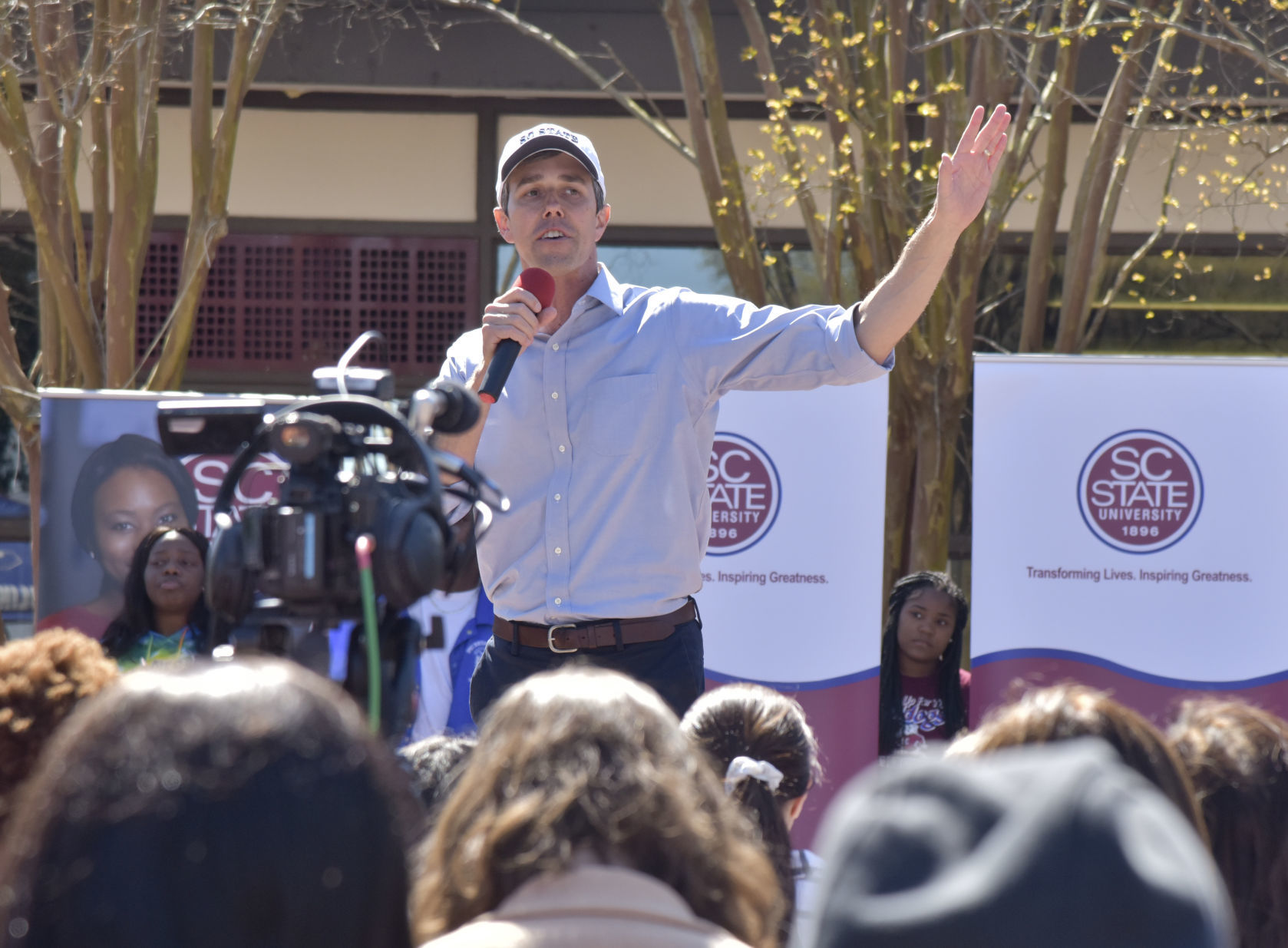 Beto O'Rourke at S.C. State